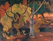 Paul Gauguin Bathers at Tahiti Sweden oil painting artist